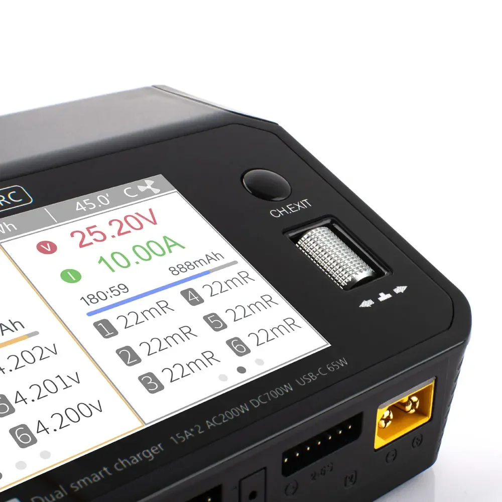 ToolkitRC M6DAC Dual Channel 7 - огляд і ціна Toolkitrc M6Dac Smart Charger