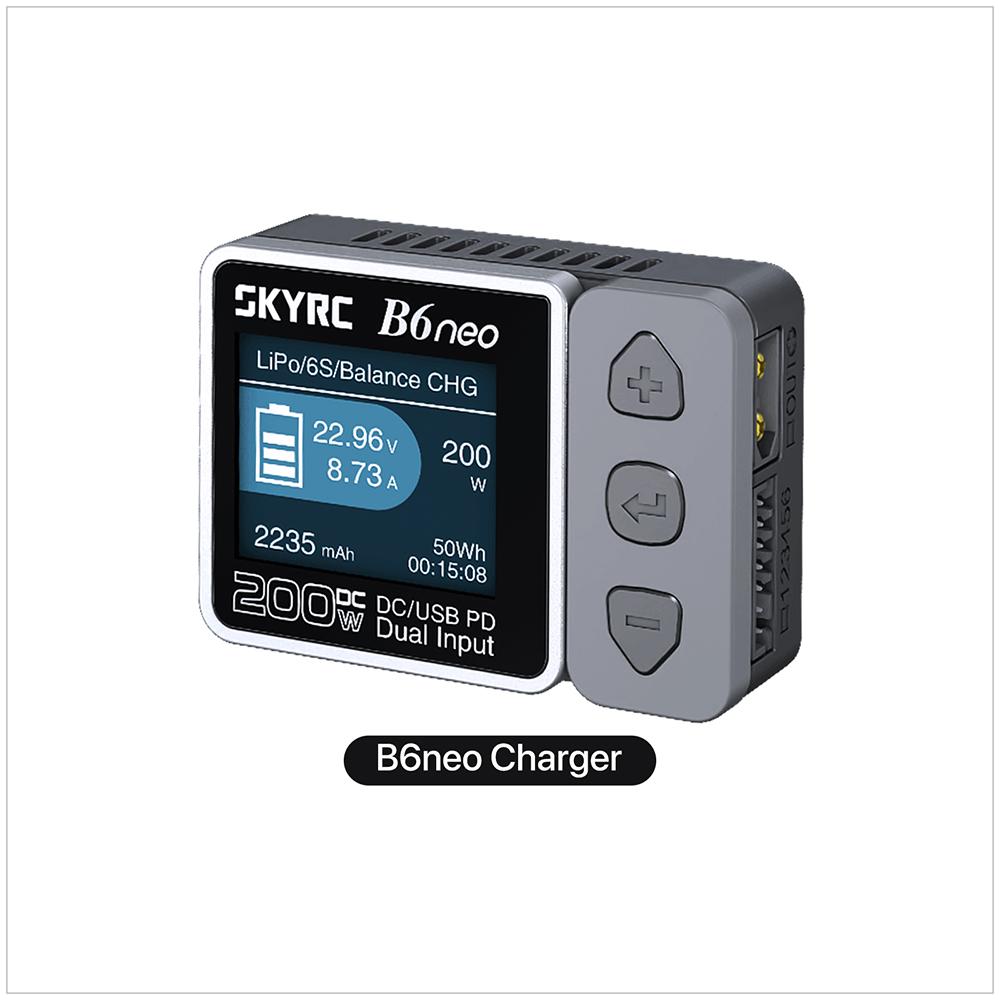 SkyRC B6 Neo Smart Charger DC  - огляд і ціна Skyrc B6 Neo Smart Charger