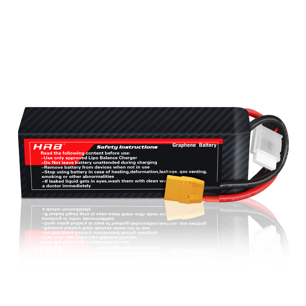 1PC HRB 22.2V Graphene Battery - огляд і ціна 6S Lipo Battery 22.2V 5000Mah